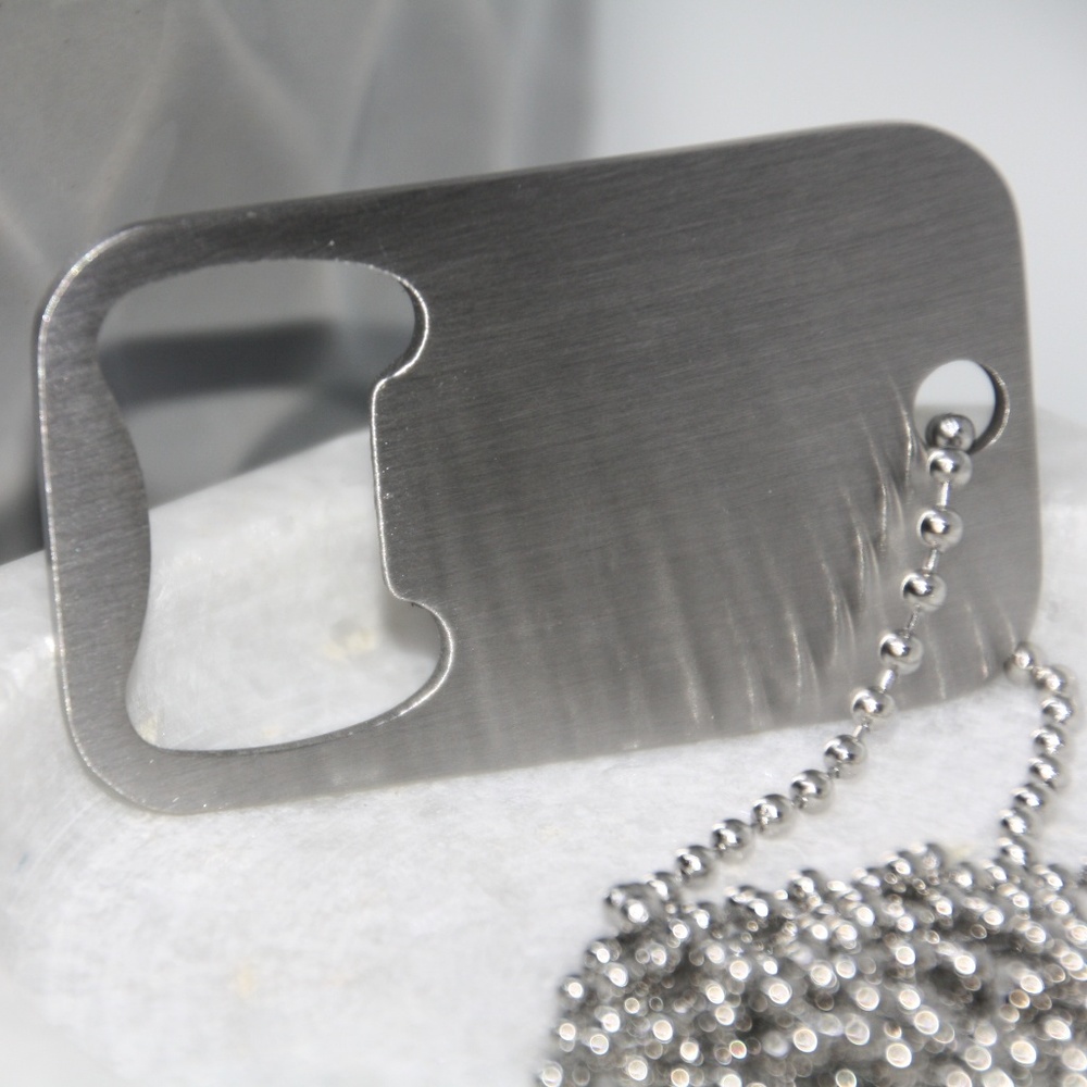 Dog Tag Bottle Opener